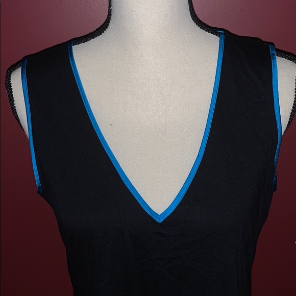 DKNY Sleeveless Asymmetrical Hem Tank Dress M - Picture 3 of 12
